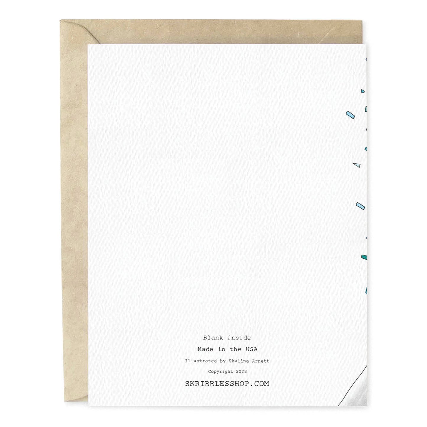 Confetti Boy Card