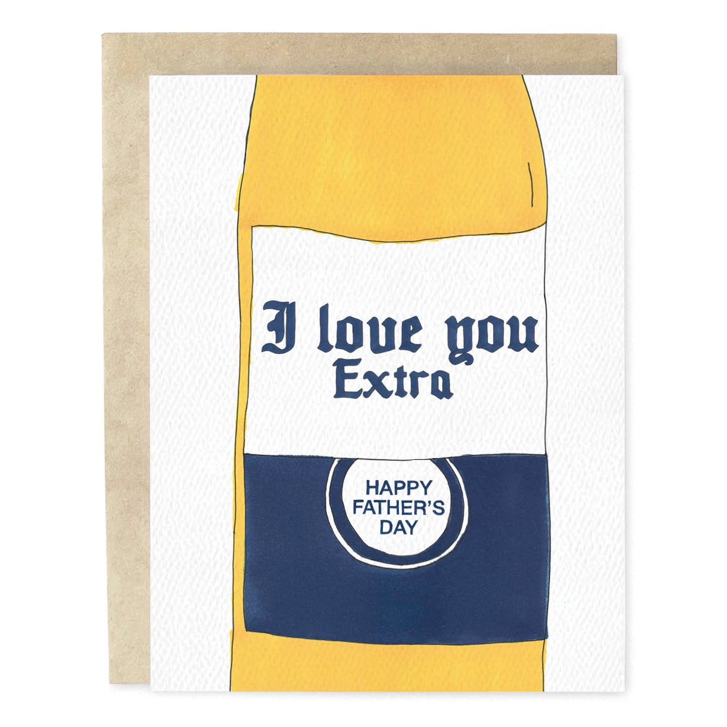 I Love You Extra Father's Day Card