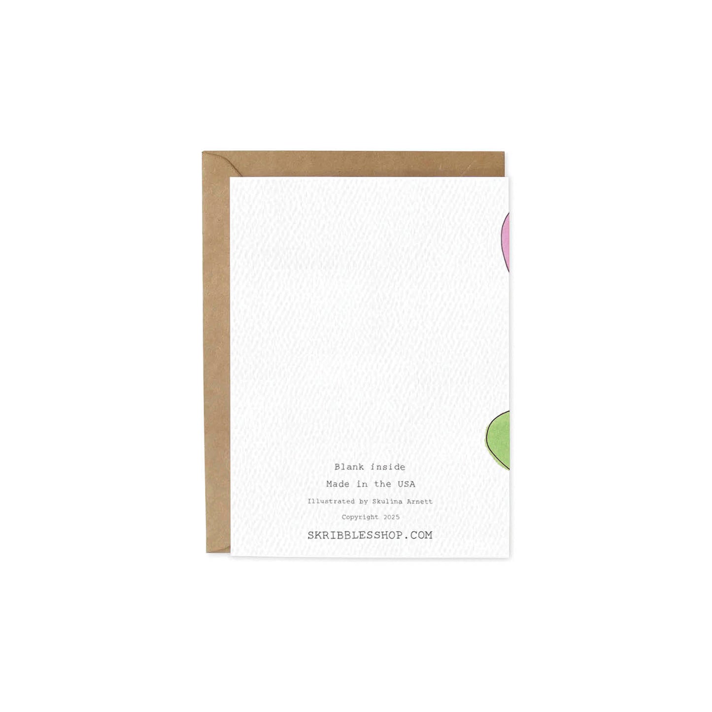 Birthday Balloons Mini Card