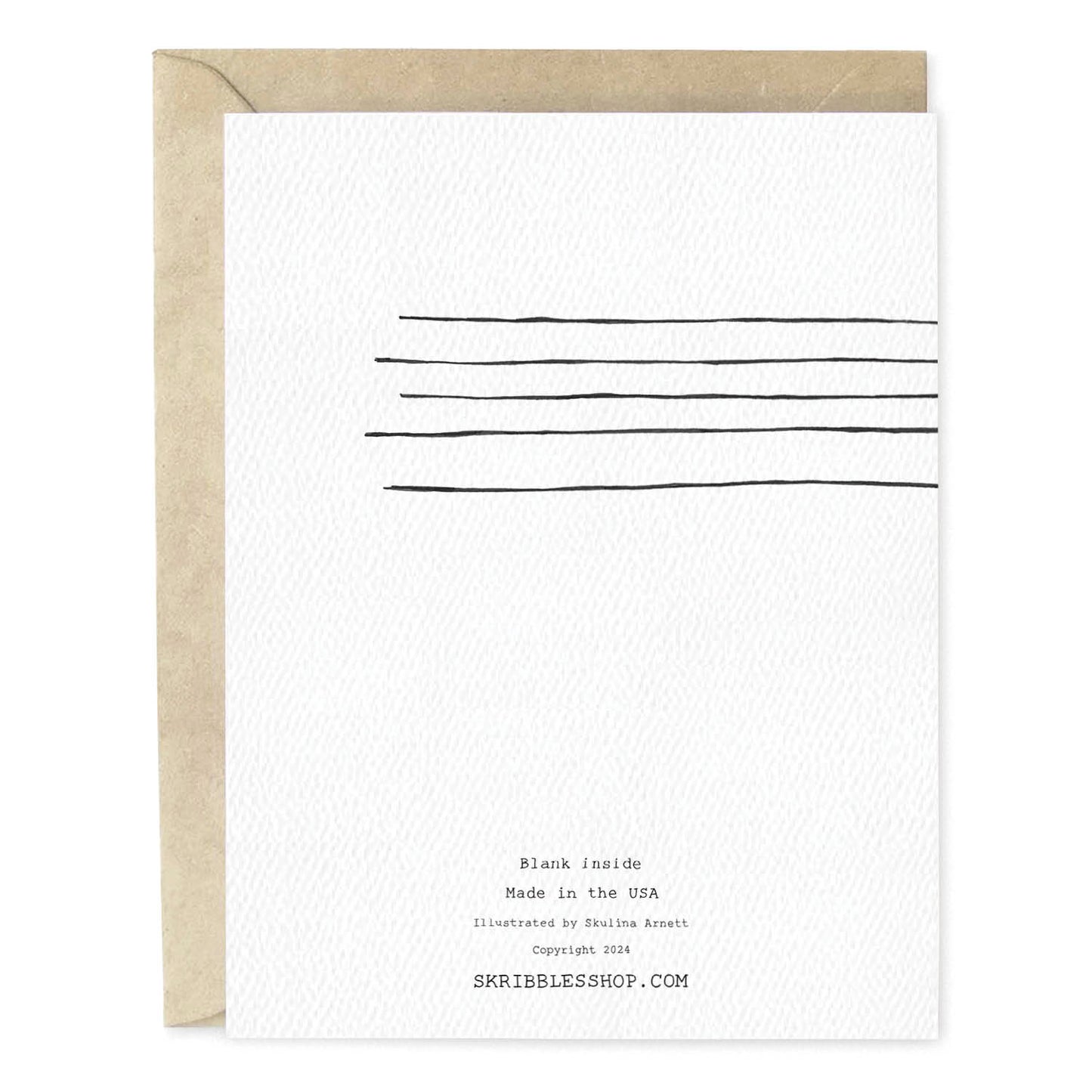 Musical Notes Happy Birthday Card