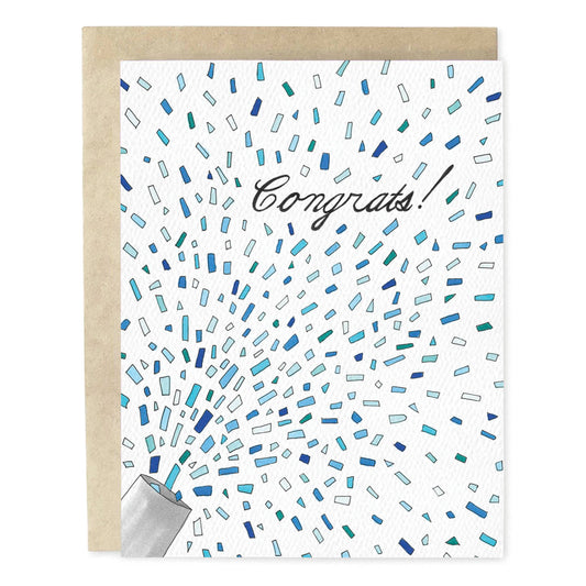 Confetti Boy Card