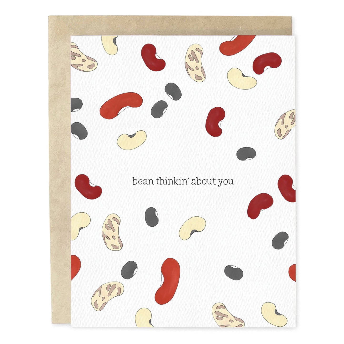 Bean Thinkin' About You Card