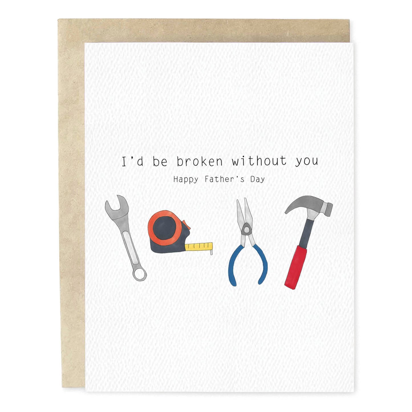 Broken Father's Day Card