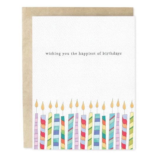 Candle Birthday Wishes Card