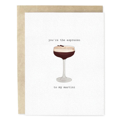 Espresso To My Martini Card