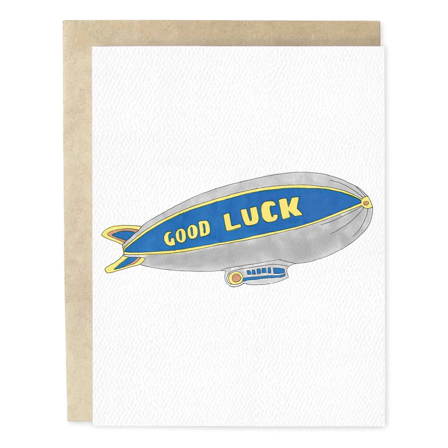 Good Luck Blimp Card