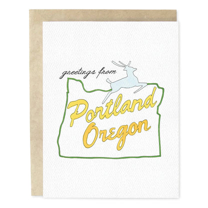 Portland Oregon Card