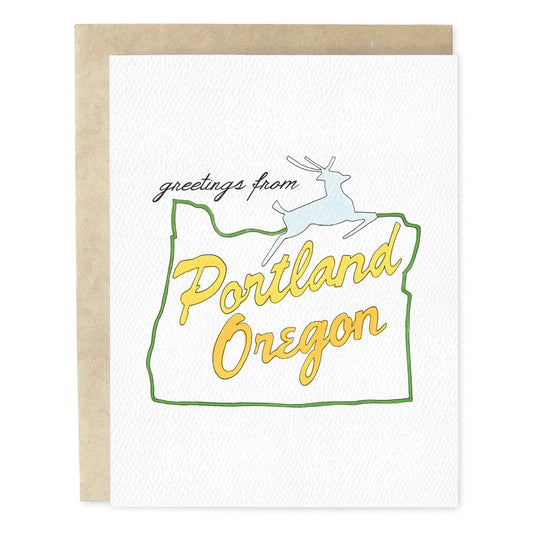 Portland Oregon Card