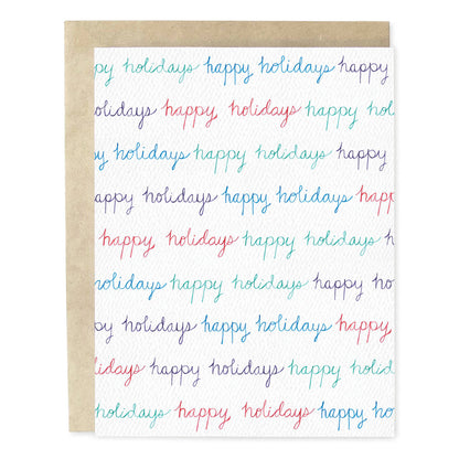 Happy Holidays Repeat Card