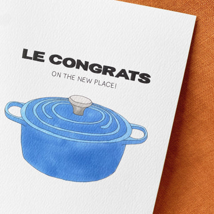 Le Congrats Card