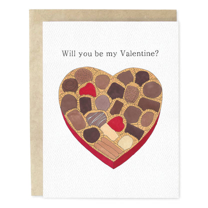 Valentine's Chocolates Card